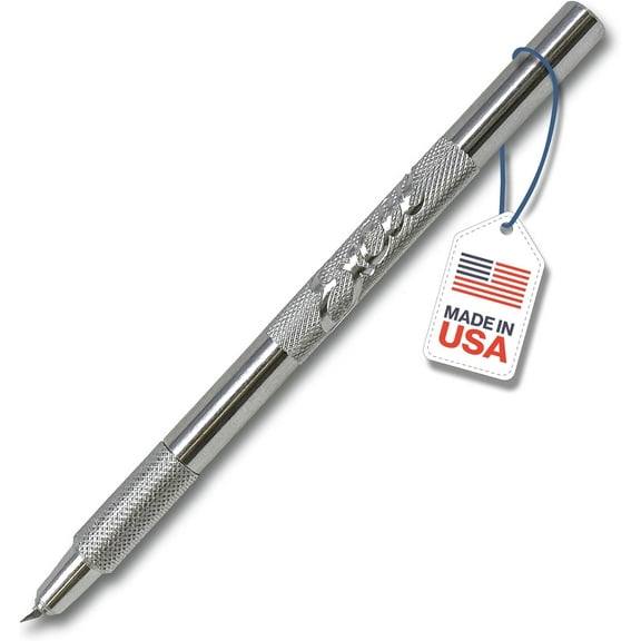 K4 Swivel Craft Knife with #64 Rotating Blade  Precis Hobby for Carving & Crafting Supplies Cutting Tool Lightweight Aluminum Handle Made in the USA