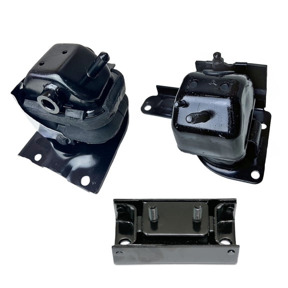 K4002 Engine Motor & Transmission Mount Kit 3pc Compatible with Fits 2003-2004 Ford Expedition 4.6 RWD AUTO | A5483 A20101 A2971