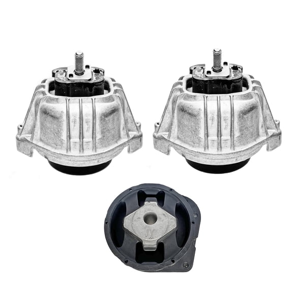 K4041 Engine Motor & Transmission Mount Kit 3pc Compatible with Fits 2009-2011 BMW 335i xDrive 3.0L AWD Auto | A4012 A4012 A4034