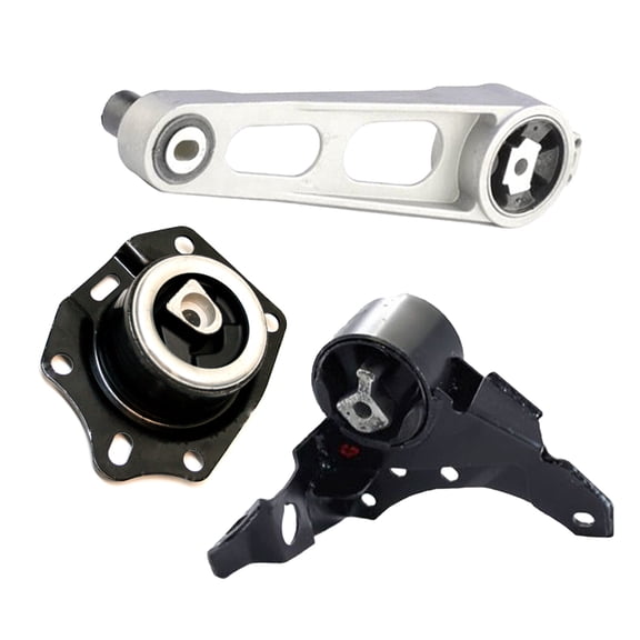 K4051 Lower & Rear Engine Motor & Transmission Mount Kit 3pc Compatible with Fits 2003-2005 Dodge Neon 2.0L Auto | A2949 A2947 A5318