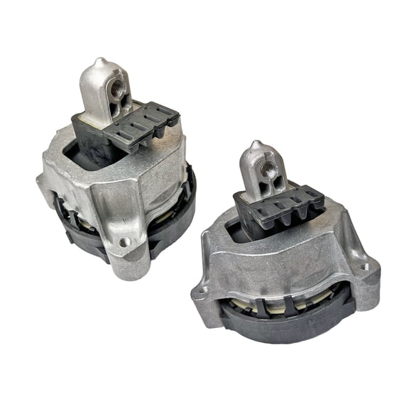 K4068 Front Left & Front Right Engine Motor Mount Kit 2pc Compatible with Fits 2018-2019 BMW 530e/2017-2019 530i 2.0L RWD | A70071 A70072