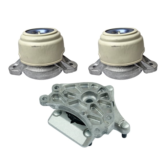 K4073 Engine Motor & Transmission Mount Kit 3pc Compatible with Fits 2012-2014 Mercedes-Benz E350 3.5L GAS AWD Coupe Auto | A70002 A70002 A4074