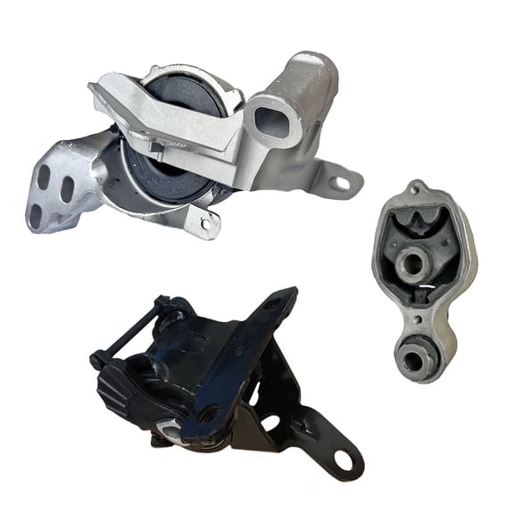 K4098 Engine Motor with Bracket & Transmission Mount Kit 3pc Compatible with Fits 2013-2018 Mazda CX-5 2.0L AWD Auto | A4433 A4451 A4438