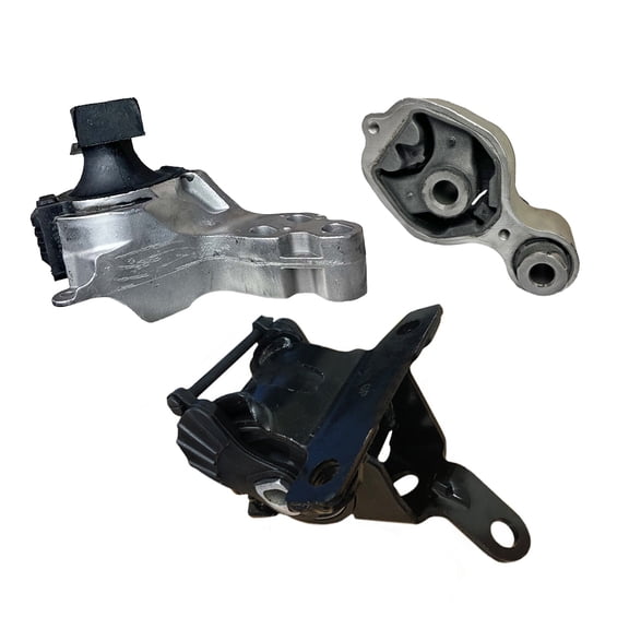 K4099 Engine Motor & Transmission Mount Kit 3pc Compatible with Fits 2014-2016 Mazda CX-5 2.5L AWD Auto Natural | EM7230 A4451 A4438
