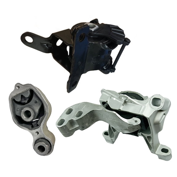 K4100 Engine Motor with Bracket & Transmission Mount Kit 3pc Compatible with Fits 2014-2016 Mazda CX-5 2.5L AWD Auto | A4446 A4451 A4438