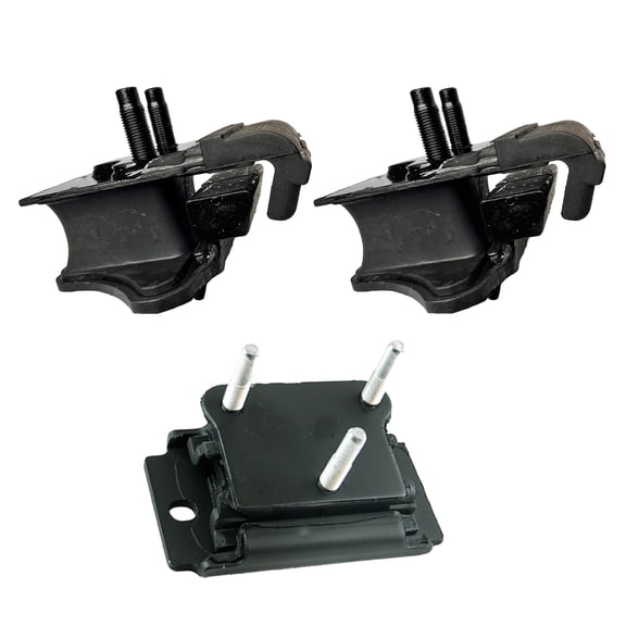 K4104 Engine Motor & Transmission Mount Kit 3pc Compatible with Fits 2016-2023 INFINITI QX80 5.6L AWD Auto | A4383 A4383 A43013/A7366