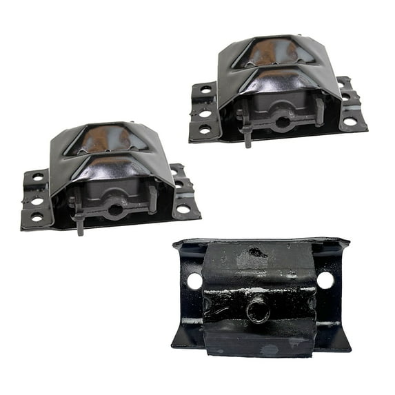 K4206 Engine Motor & Transmission Mount Kit 3pc Compatible with Fits 1996-2000 Chevrolet Express 3500 7.4L Auto | A2621 A2621 A2816