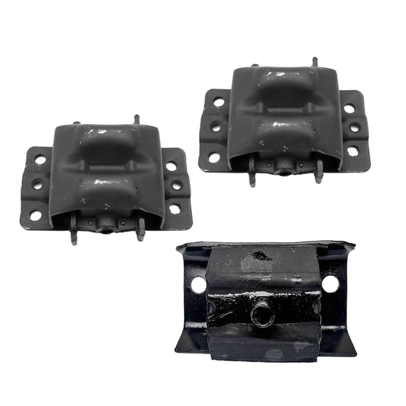K4218 Engine Motor & Transmission Mount Kit 3pc Compatible with Fits 1990-1996 Chevrolet G30 7.4L 4 Speed Auto | A2292 A2292 A2816