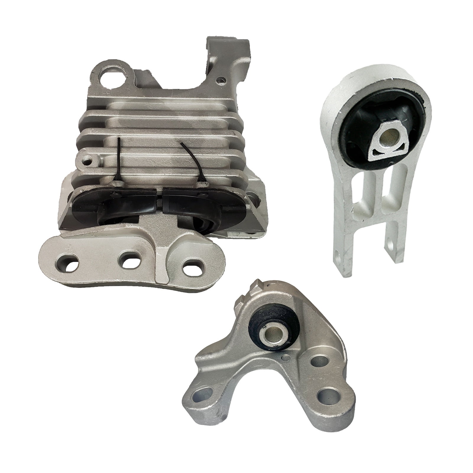 K4316 Engine Motor & Torque Strut Mount Kit 3pc Compatible with Fits 2015-2017 Chrysler 200 2.4L | A5662 A20115 A5752