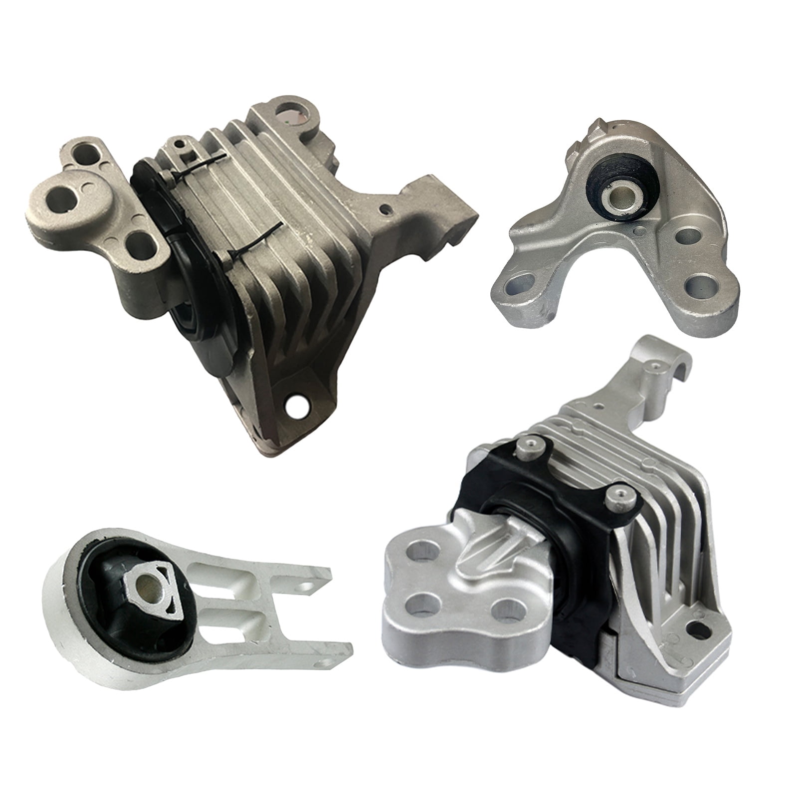K4321 Engine Motor & Transmission Mount Kit 4pc Compatible with Fits 2014-2022 Jeep Cherokee 3.2L Auto | A5824 A20115 A5752 A5825