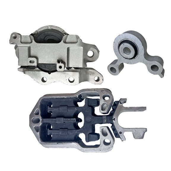 K4414 Engine Motor & Torque Strut Mount Kit 3pc Compatible with Fits 2020-2022 Lincoln Corsair 2.3L | GP3622 A20117 A20111