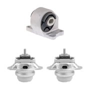 K4520 Engine Motor & Transmission Mount Kit 3pc Compatible with Fits 2005-2009 Land Rover LR3 4.4L Automatic | A4018 A4018 A70012