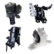 K4574 Engine Motor & Transmission Mount Kit 4pc Compatible with Fits 2023-2025 Lexus RX350h 2.5L FHEV Automatic CVT Canada Built | A42154HY A42101 A42145 A42148
