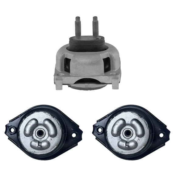 K4599 Engine Motor & Transmission Mount Kit 3pc Compatible with Fits 2007-2009 Mercedes-Benz ML320 3.0L Automatic | A4045 A4045 A4096