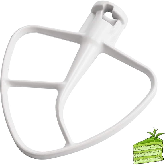 K45B Coated Flat Beater/Kitchen Mixer Paddle Attachment Compatible for k-i-t-c-h-e-n-a-i-d 4.5 QT Tilt-Head Stand Mixer,Fit For KSM90 K45,Replaces W10672617,9708470-by