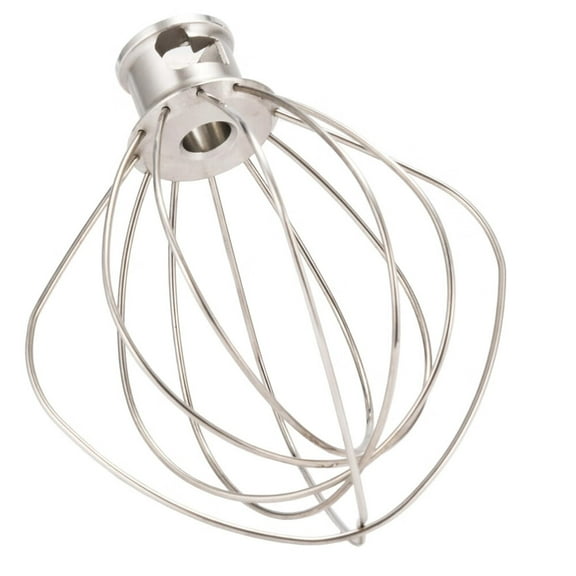 K45WW Stainless Steel Wire Whip for KitchenAid Artisan Series Tilt-Head Mixer 5 Quart Bowl,6 Wire whisk Fits for Artisan Mixer,Heavy Duty,Dishwasher Safe,Balloon Whisk