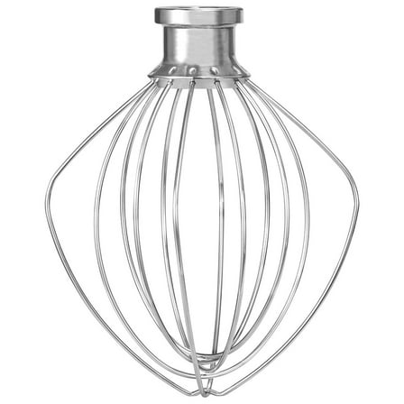 K45WW Wire Whip Attachment for KitchenAid Tilt-Head Stand Mixer Stainless Steel Whisk Dishwasher Safe