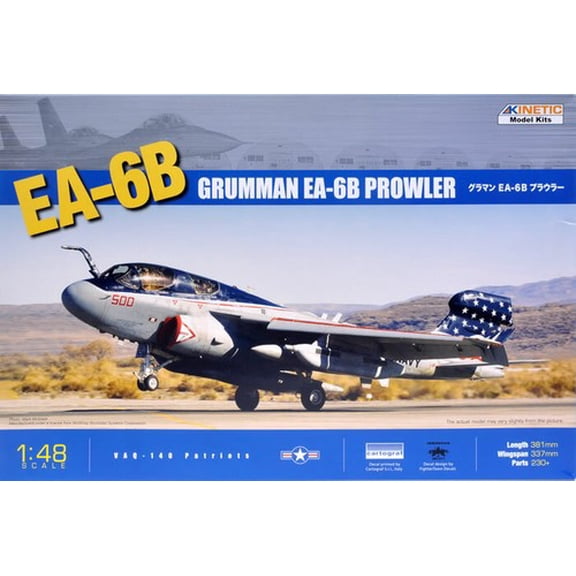 K48022 1/48 SCALE GRUMMAN EA-6B Prowler Assembly Model Kit
