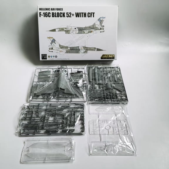 K48152 1/48 WITH CFT +Hellenic Air Force F-16C Block 52 Figehter Model Kit