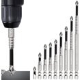 thumbnail image 1 of K5  Resistant 9-  Drill Bit Set - High-  drill bit set | Anti-Slip Design & Cr-V Steel | Includes Storage Case, 1 of 7
