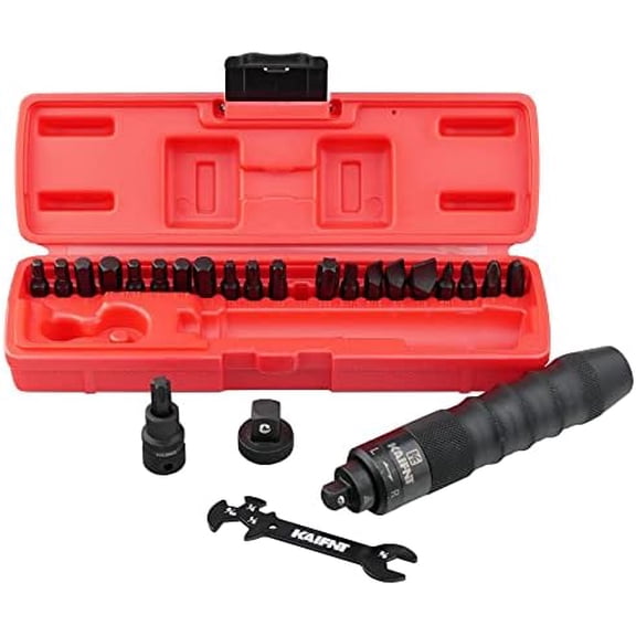 K504 Heavy Duty Manual Impact Driver Set, 3/8-Inch 1/2-Inch, 25-Piece$$