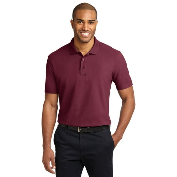 K510 Port Authority Stain-Resistant Polo Mens Knit Shirt