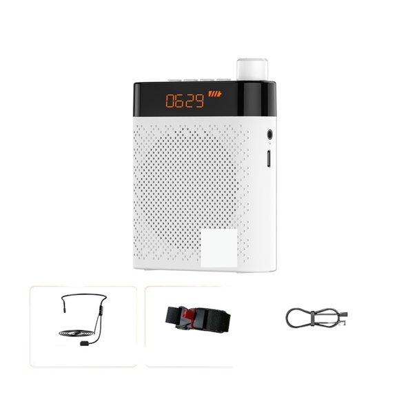 K6 BBluetooth-compatible Wireless Loudspeaker Portable Wireless Voice Amplifier Teachers Megaphone Microphone Speaker Tourist ,Easy to Operate