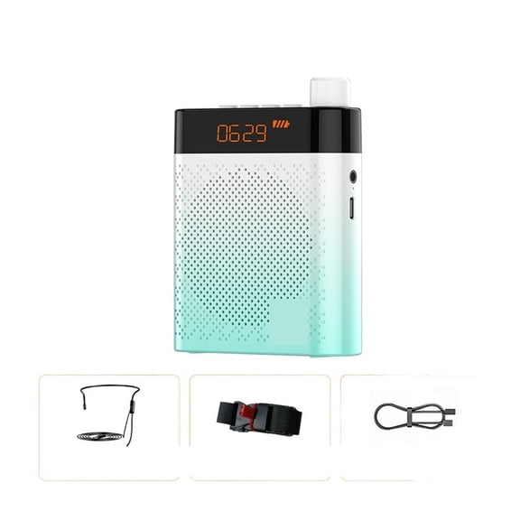 K6 BBluetooth-compatible Wireless Loudspeaker Portable Wireless Voice Amplifier Teachers Megaphone Microphone Speaker Tourist ,Loud Sound