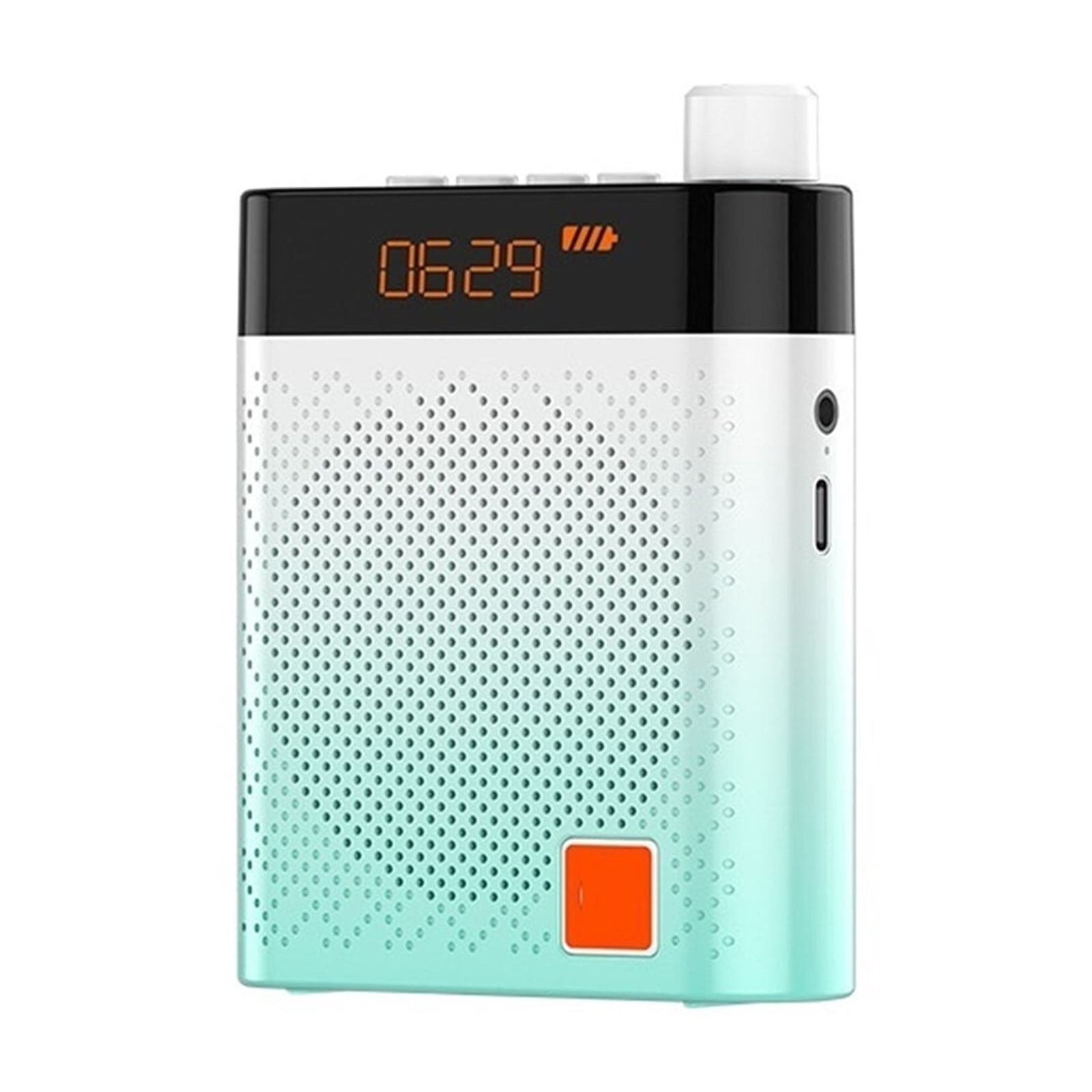 K6 FM Radio Loudspeaker Microphone Voice Amplifier Booster Megaphone Speaker For Teaching Tour Guide Sales Pro Durable ,Easy to Operate