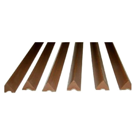 K66 Rubber Bumpers Pool Table Rail Cushions (Set of 6) - 8 Foot