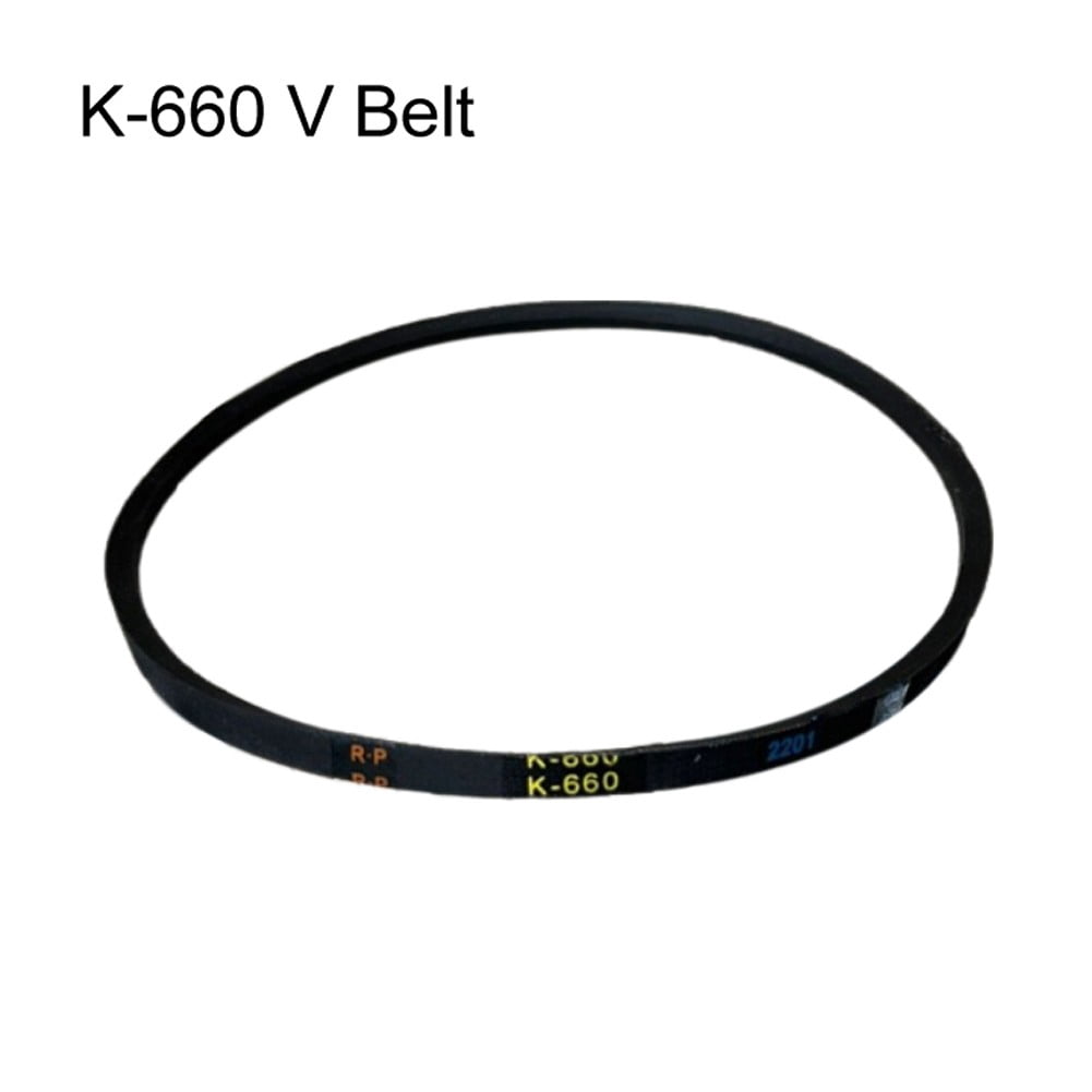 Triangle Belt Machine K660 Triangle Driving V Belt for Drill Machine Industrial Agricultural ...