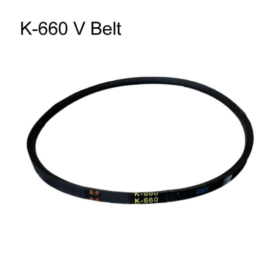 Triangle Belt Machine K660 Triangle Driving V Belt for Drill Machine Industrial Agricultural ...