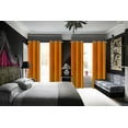 thumbnail image 1 of K68 BRICK Blackout Window Curtains 84" inches Long Panels Top Grommets Light Blocking for Bedroom ,Sliding Door Home Décor, 1 of 7