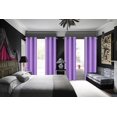 thumbnail image 1 of K68 LILAC Blackout Window Curtains 84" inches Long Panels Top Grommets Light Blocking for Bedroom ,Sliding Door Home Décor, 1 of 7