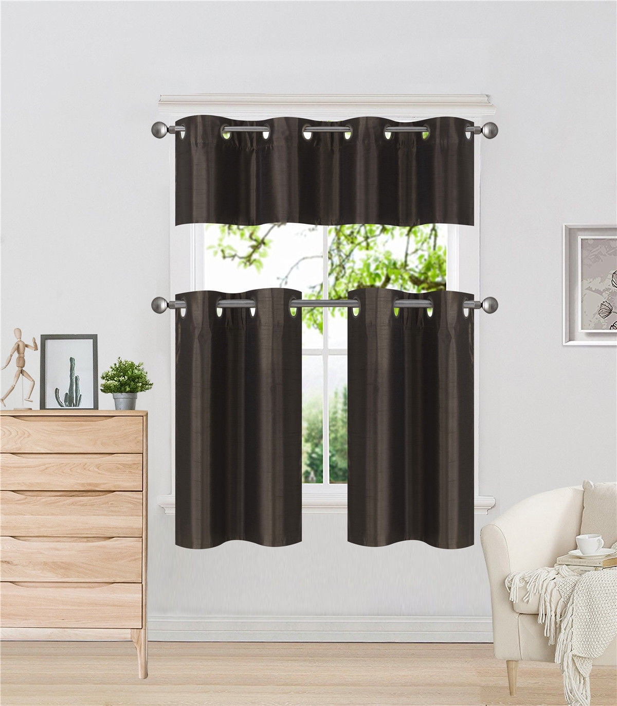 Elrene All Seasons Blackout Window Curtain 