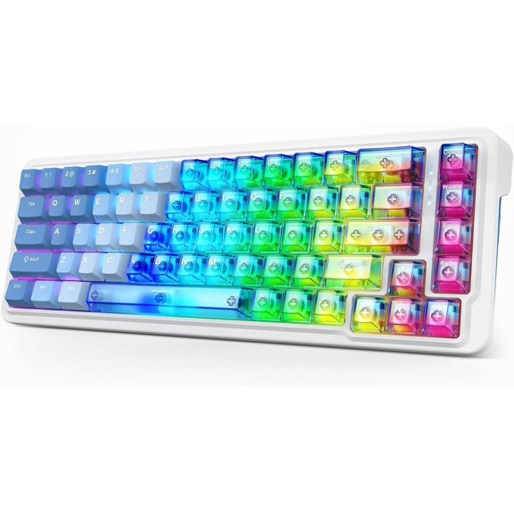 K709 HE Rapid Trigger Gaming Keyboard, 8K Wired Mechanical Keyboard w/Next-Gen UltraMag POM Silky , Dual-Module Floating Structure Design, 5-Layer Noise Dampening