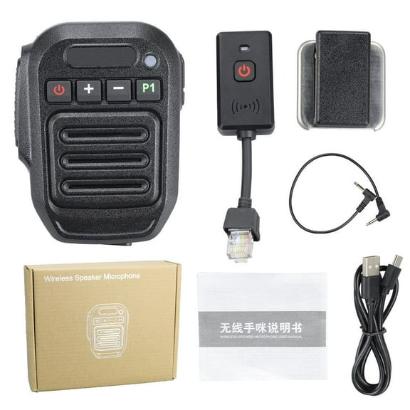 K8 Bluetooth Wireless Mobile Car Radio Microphone Speaker for ICOM IC-2720 IC-2200H IC-V8000 ID-880H IC-2820H IC-2100H IC-2800H Mobile Car Radios