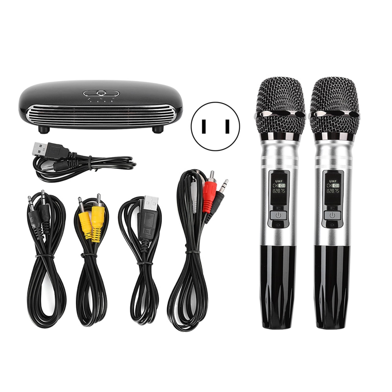 K8 Home Wireless Microphone Karaoke Living Room TV Mobile Phone Metal