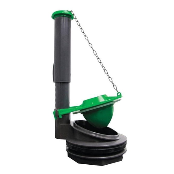 K835-10 3 in. Flush Valve Adjustable Eijer - White&Green