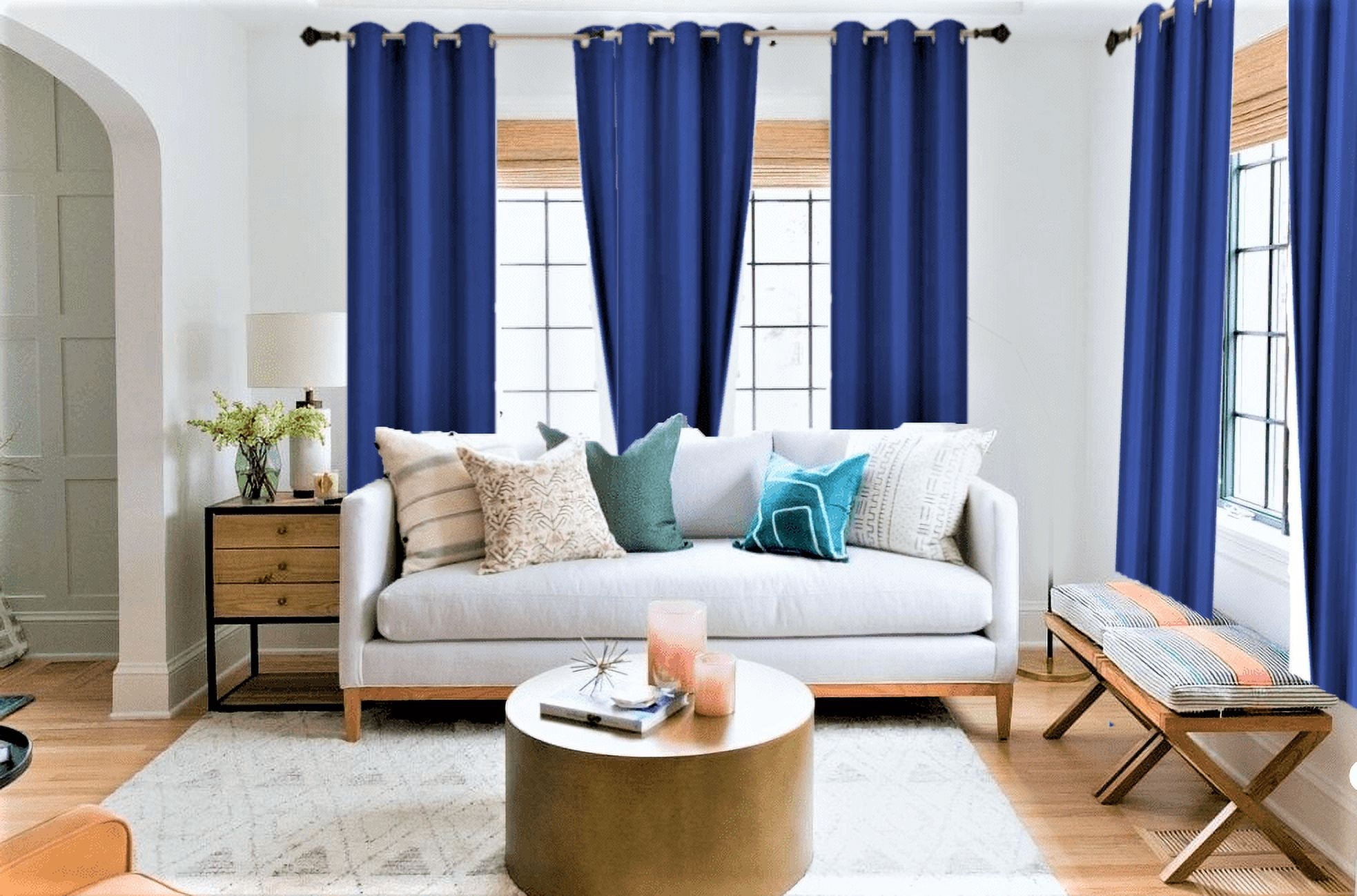 K86 Bedroom / Living Room Full Room Darkening Blackout 1 Piece Panel ...