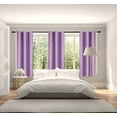 thumbnail image 1 of K86 Linen Blackout Grommet Top, 1 Panel Lilac Color Window Treatment Curtain Drapes 63 inch Length 100% light Blocking & Privacy For Bedroom Décor, 1 of 5