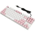 K87 Mechanical Keyboard, 87 Keys Rainbow Rgb Backlit Gaming Keyboard