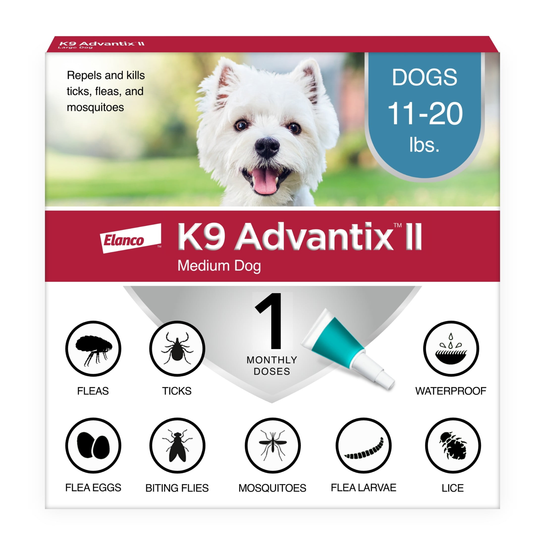 Elanco K9 Advantix II Medium Dog Elanco K9 Advantix II Medium Dog
