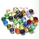K9 Glass Imitation Austrian Beads Grade Mixed Color Hole: 0.7~0.9mm 4x3mm