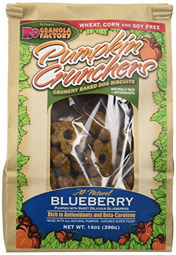 K9 Granola Factory Pumpkin Crunchers with Blueberry