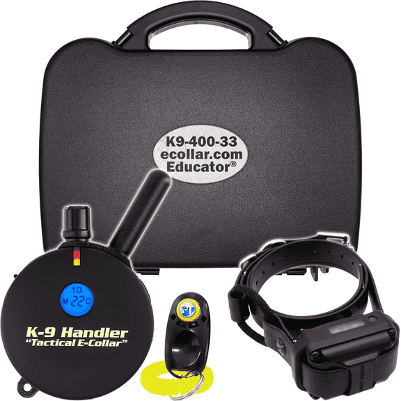 K9 Handler K9-400 B37 Remote Dog Training Collar Black by E-Collar Technologies