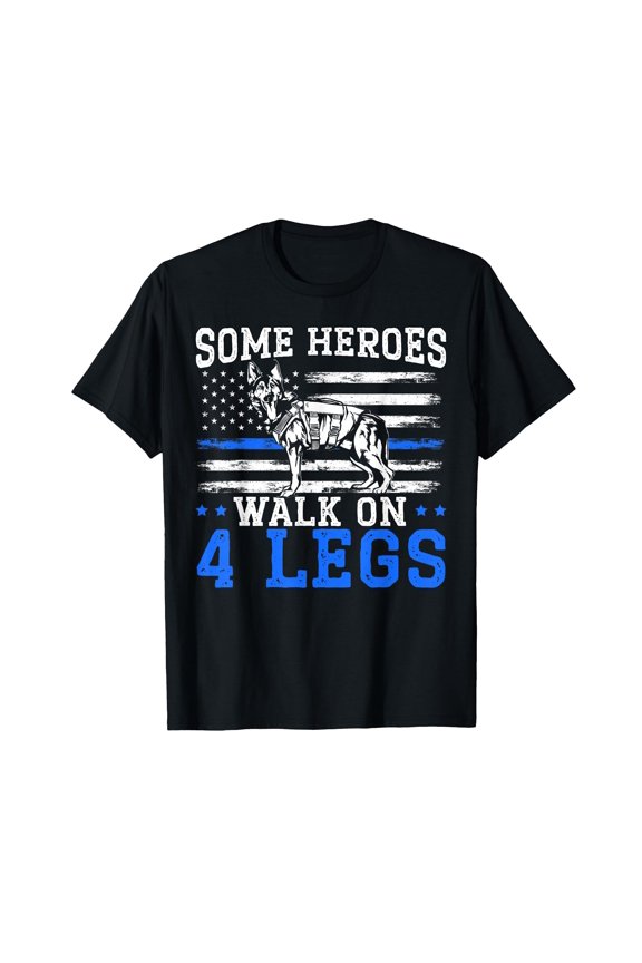 K9 Handler Police Dog Law Enforcement Police K9 Unit T-Shirt