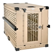 K9 KENNEL BOSS   LARGE   HEAVY DUTY FULLY COLLAPSIBLE POWDER-COATED ALUMINUM DOG CRATE