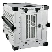 K9 KENNEL BOSS   SMALL   HEAVY DUTY FULLY COLLAPSIBLE POWDER-COATED ALUMINUM DOG CRATE