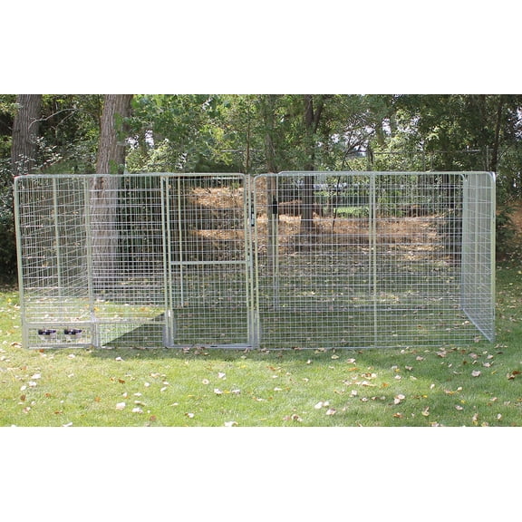 K9 Kennel Store 8 X 16 Pro Basic Dog Kennel System